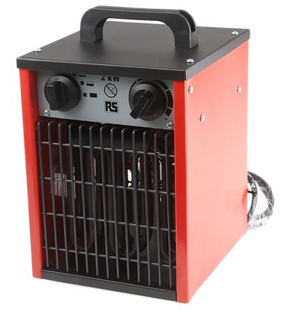 RS Components 2kW Fan Heater | RS Components