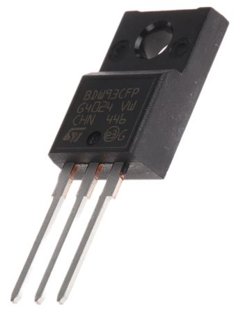 STMicroelectronics NPN Darlington-Transistor 100 V 15 A HFE:100, TO-220FP 3-Pin Einfach