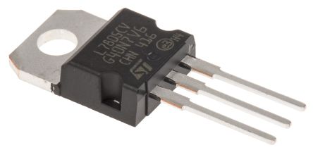 STMicroelectronics 线性稳压芯片, 5 V输出, 1.5A最大输出, 单路输出, TO-220, 通孔, 3针