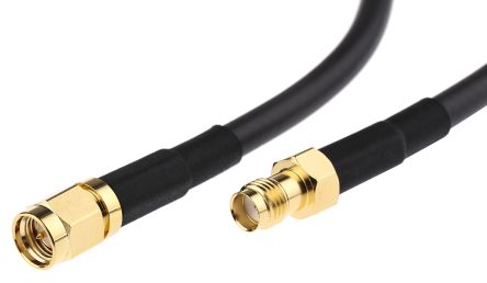 SMA (F) to SMA (M) 1ft RF195 Cable