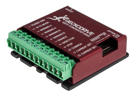 Geckodrive Schrittmotorsteuerung, 80 V Dc / 7 A, 63.5mm X 21mm X 65.5mm