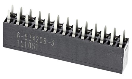 TE Connectivity AMPMODU MOD II Leiterplattenbuchse Gerade 26-polig / 2-reihig, Raster 2.54mm