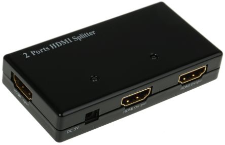 NewLink HDMI Video-Splitter HDMI 2-Port, 1920 X 1080 1 Videoeingänge 2 Videoausgänge