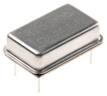 QANTEK Oscillator, 4MHZ, ±50ppm HCMOS DIP14, 14 Pines, 20.8 X 13.2 X 5.08mm XO