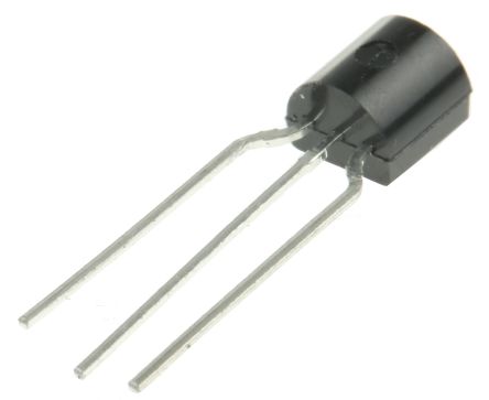 Taiwan Semiconductor Transistor, NPN Simple, 800 MA, 45 V, TO-92, 3 Broches