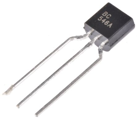Taiwan Semiconductor Transistor, BC546A A1, NPN 100 MA 65 V TO-92, 3 Pines, Simple