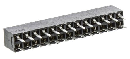 TE Connectivity AMPMODU MOD IV Leiterplattenbuchse Gerade 26-polig / 2-reihig, Raster 2.54mm