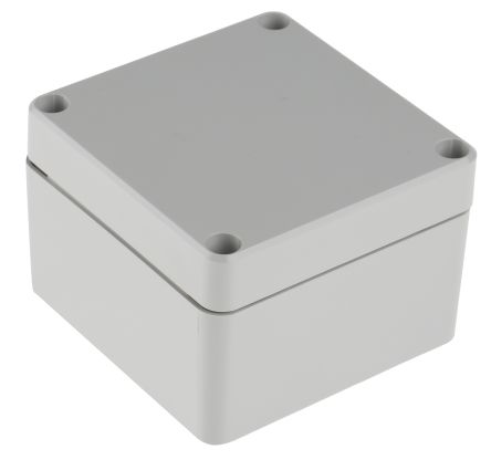 Fibox Grey ABS Enclosure, IP66, IP67, 82 X 80 X 55mm