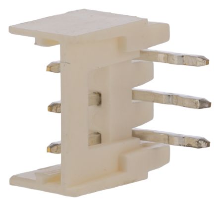 Molex Micro-Latch Series Right Angle Through Hole PCB Header, 3 Contact(s), 2.0mm Pitch, 1 Row(s), Shrouded