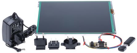 IDS IES-UART-10.4SVGA-V1., 10.4in Resistive Touch Screen Evaluation Kit for UART
