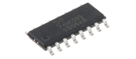 DiodesZetex Schieberegister 8-Bit Schieberegister HC Seriell - Parallel SMD 16-Pin SOIC 1