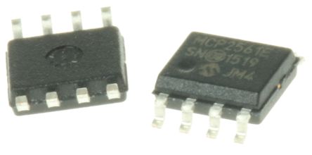 Microchip Transceiver CAN, MCP2561-E/SN, 1Mbps CEI 61000-4-2, Veille, SOIC, 8 Broches