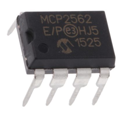 Microchip CAN-Transceiver, 1Mbit/s 1 Transceiver Gemäß IEC 61000-4-2, Standby 70 MA, PDIP 8-Pin