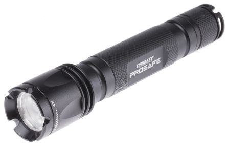 Unilite Flashlight LED Tactical AA, Black, Aluminium Case, 200 lm