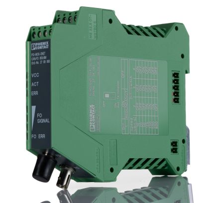 Phoenix Contact MINI MCR-SL-U-U-SP Signalwandler, LWL-Konverter 10 → 30V Dc / Strom, Spannung 0,46 A, 42 V Ac,