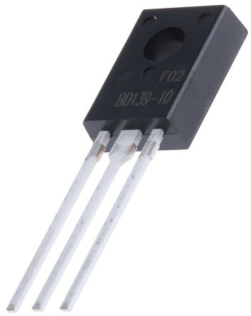 Onsemi BD13910S THT, NPN Transistor 80 V / 1,5 A, TO-126 3-Pin