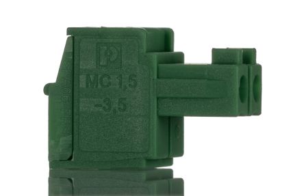 Phoenix Contact MC 1.5/ 2-ST-3.5 Steckbarer Klemmenblock Steckverbinder 2-Kontakte 3.5mm-Raster Gerade