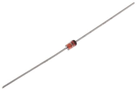Onsemi Diode Zener ON Semiconductor, 24V, Traversant, Dissip. ≤ 1 W DO-41