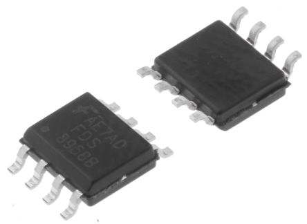 Onsemi PowerTrench FDS8958B N/P-Kanal Dual, SMD MOSFET 30 V / 4,5 A; 6,4 A 1,6 W, 2 W, 8-Pin SOIC