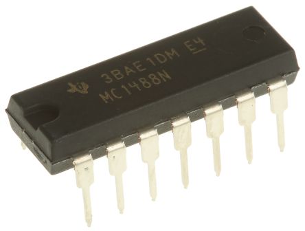 Texas Instruments MC1488N Leitungsübertrager 14-Pin PDIP