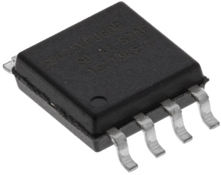 Microchip SST25 Flash-Speicher 8MBit, 1 MB X 8 Bit, SPI, 5ns, SOIC, 8-Pin, 2,7 V Bis 3,6 V