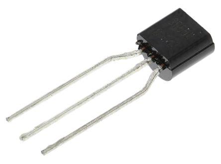 Onsemi SS8550CTA PNP Transistor, -1.5 A, -25 V, 3-Pin TO-92