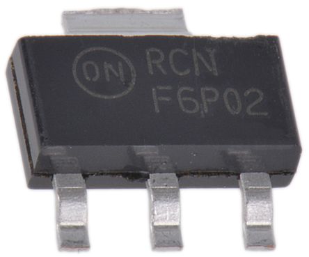 Onsemi P-Channel MOSFET, 8.4 A, 20 V, 3-Pin SOT-223 NTF6P02T3G