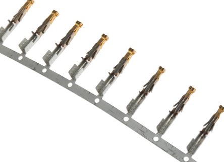 Molex Mega-Fit Crimp-Anschlussklemme Für Mega-Fit-Steckverbindergehäuse, Buchse, 1mm² / 1.5mm², Gold Crimpanschluss