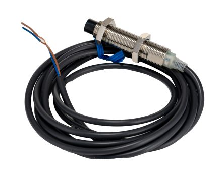 Omron Inductive Threaded Barrel Proximity Sensor, M12, 5 mm Detection, 2-Wire NO, 24 → 240 V ac