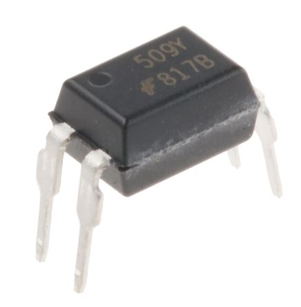Onsemi THT Optokoppler DC-In / Transistor-Out, 4-Pin MDIP, Isolation 5000 V Eff