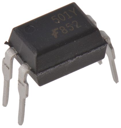 Onsemi THT Optokoppler DC-In / Photodarlington-Out, 4-Pin MDIP, Isolation 5000 V Eff