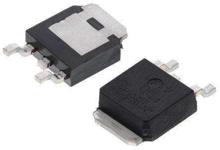 Onsemi PowerTrench FDD4141 P-Kanal, SMD MOSFET 40 V / 10,8 A 69 W, 3-Pin DPAK (TO-252)