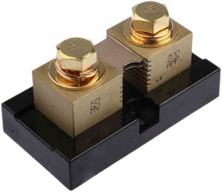 Murata Power Solutions Brass-Ended Shunt, 200 A Max, 50mV Output, ±0.25 % Accuracy