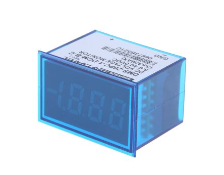 Murata Power Solutions Digital Voltmeter DC, LED Display 3, 3.5-Digits ±0.2 V