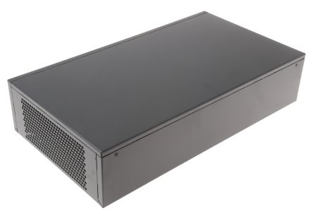 nVent SCHROFF 19 英寸机架安装箱, Interscale M 系列, 灰色, 钢, 2U, 88 x 399 x 221mm