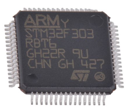 STMicroelectronics Mikrocontroller STM32F3 ARM Cortex M4 32bit SMD 256 KB LQFP 64-Pin 72MHz 8 KB RAM USB
