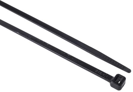 RS PRO Nylon 66 Kabelbinder Schwarz 4,8 Mm X 368mm, 1000 Stück