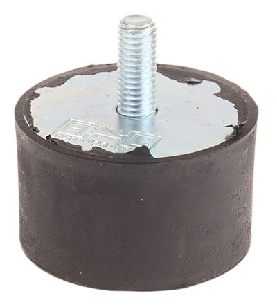 RS Pro Stop Buffer Damper 60 x 36mm, 300daN