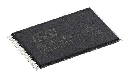 ISSI, IS61WV102416BLL-10TLI SRAM Memory, 16Mbit, 10ns, 2.4 &#8594; 3.6 V TSOP 48-Pin