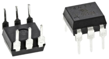 Vishay THT Optokoppler DC-In / Transistor-Out, 6-Pin DIP, Isolation 5 KV Eff