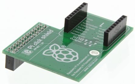 MikroElektronika Placa Pi Click Con 2 Conectores Hembra MikroBUS Para Raspberry Pi De