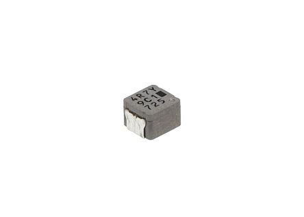 Panasonic, ETQP4M, 0540 Shielded Wire-wound SMD Inductor with a Metal Core, 4.7 μH ±20% Wire-Wound 7.7A Idc