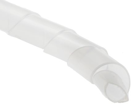 RS PRO Spiral-Kabelschutzschlauch Nylon, Für Kabel-Ø 9mm Bis 32mm, Länge 10m