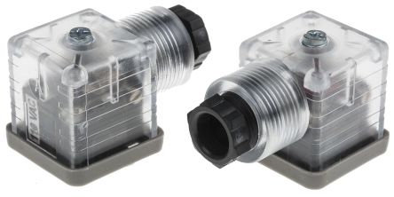 RS PRO Connecteur Pour électrovanne, Femelle, 3P+E, Montage Sur Câble 10A, 110 V C.a., PG9