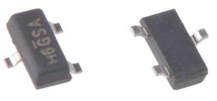 Vishay SI2366DS-T1-GE3 N-Kanal, SMD MOSFET 30 V / 5,8 A 2,1 W, 3-Pin SOT-23