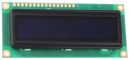 Midas OLED-Display, 66 X 16mm Weiß Passiv-Matrix, Parallel Interface