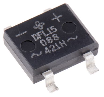 Vishay Brückengleichrichter, 1-phasig 1.5A 800V SMD DFS 4-Pin Siliziumverbindung