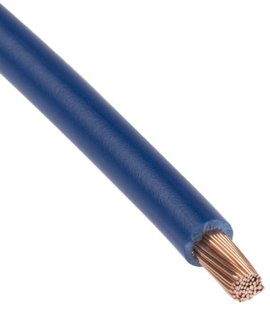 Lapp Einzeladerleitung 6 Mm² Dunkelblau PVC Isoliert Ø 5.3mm