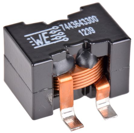 Wurth Elektronik WE-HCF SMD Induktivität, 33 μH 30A Mit MnZn-Kern, 2818 Gehäuse 28.5mm / ±15%, 7MHz
