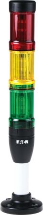 Eaton Moeller LED Signalturm 3-stufig Linse Rot/Gelb/Grün LED Rot/Gelb/Grün + Dauer 323mm